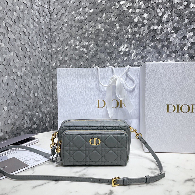 디올 DIOR CARO 더블 파우치