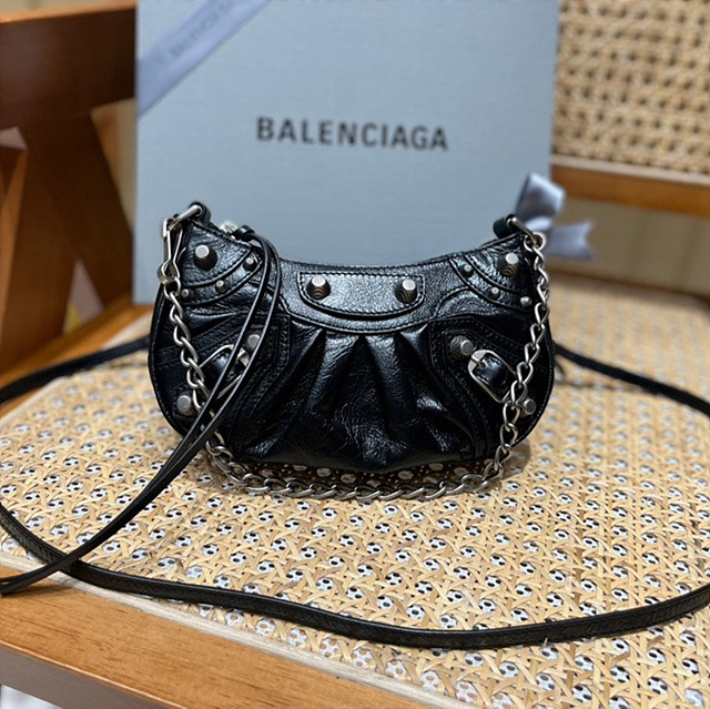 발*시아가 B695814 LE CAGOLE MINI 체인 BAG 르카골 미니백