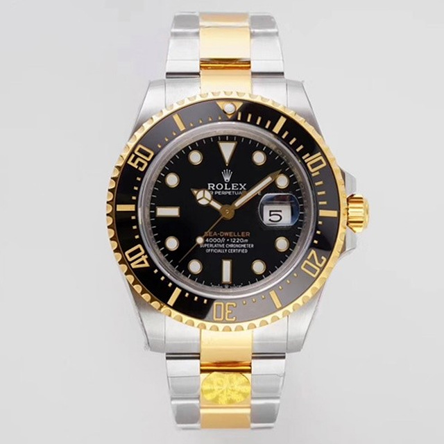 로렉스(ROLEX) 씨드웰러 옐골콤비 포금 904L / 2836 무브먼트