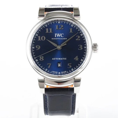 아이더블유씨(IWC)다빈치 블루다이얼 가죽스트랩 IW356601