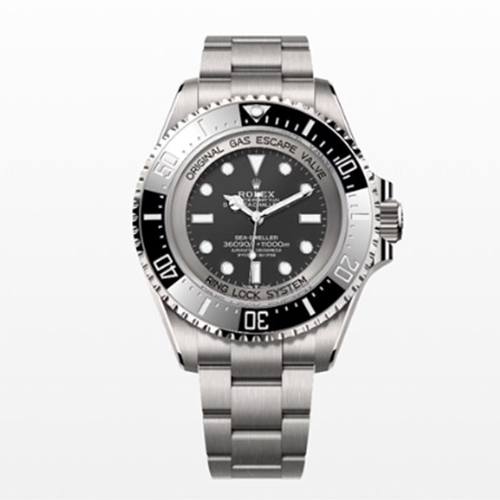 로렉스 레플리카 시계 ROLEX 롤렉스 씨드웰러 50mm 블랙다이얼 오토매틱 메탈 시계 126067