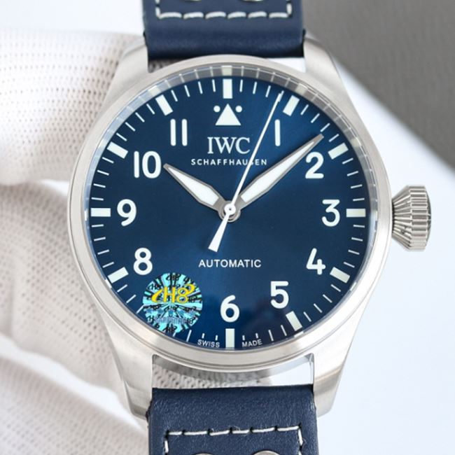 IWC 레플리카 시계 IWC 빅 파일럿 워치 43mm 스테인리스 스틸 케이스 오토매틱 가죽시계 2color IW329303